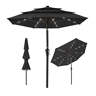 10' LED Patio Umbrella $88