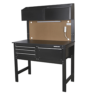 WorkPro Workbench & Cabinet Combo $145