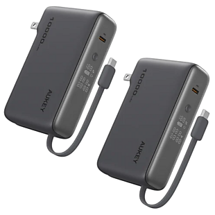 2pk Aukey Power Banks $30