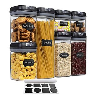 7pc Food Storage Set with Lids $24