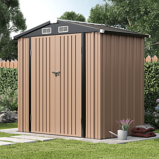 6' x 4' Storage Shed with Base $176