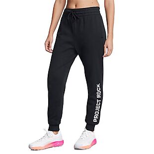 UA Project Rock Joggers $18