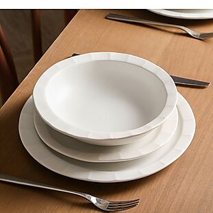 12pc Oasis Stoneware Dinner Set $35