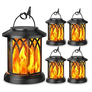 4pk Solar Lantern Set $31