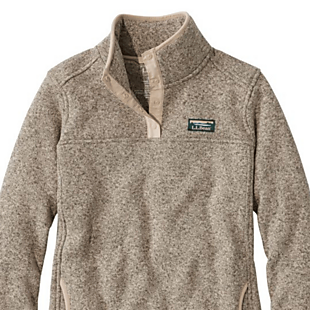 L.L.Bean Sweater Fleece Pullover $59