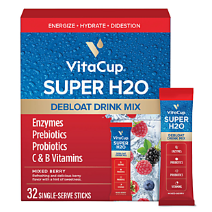 32ct Super H2O Debloat Drink Mix $20