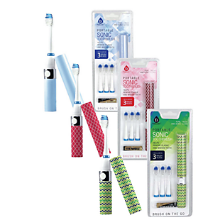 3pk Travel Electric Toothbrushes $25