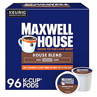 96ct Maxwell House Coffee Pods $43