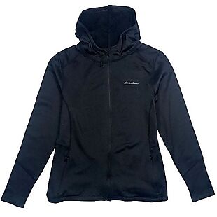 Eddie Bauer Fleece Zip-Up Hoodie $10