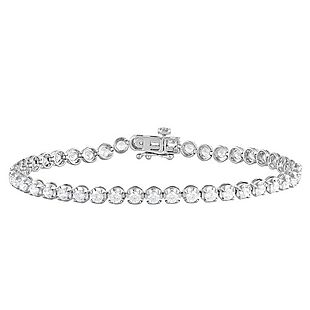 3ct Diamond Tennis Bracelet $227