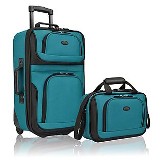 2pc Expandable Wheeled Luggage Set $35