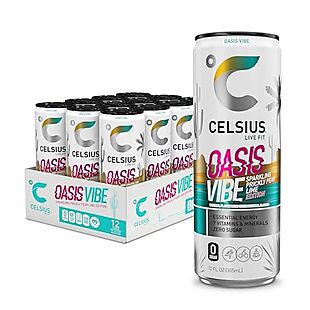 25% Off Celsius Oasis Vibe Energy Drinks