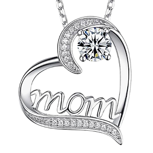 Mom Pendant Necklace $39