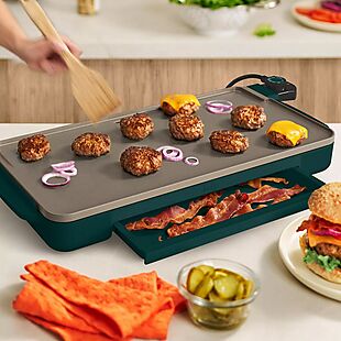 10" x 20" Griddle with Warming Tray $20