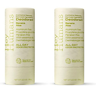 2pk Hey Humans Natural Deodorant $17