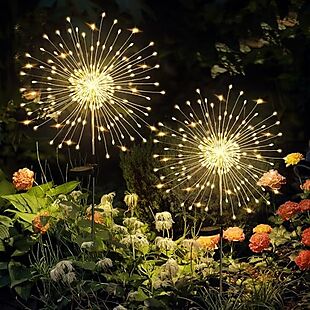 2pk Large Solar Starburst Lights $13