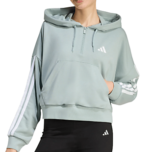 Adidas 3-Stripes French Terry Hoodie $20