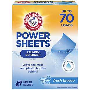 Arm & Hammer Laundry Detergent Sheets $30