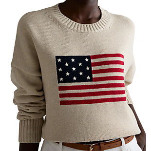 Luxury American Flag Sweater $50
