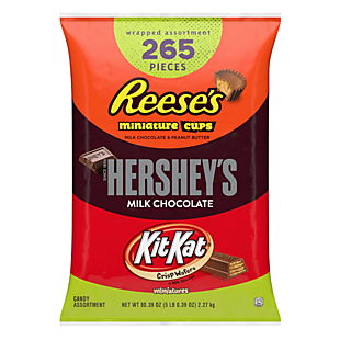 265pc Hershey's Mini Chocolates $18