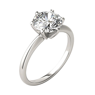 3ct Lab Diamond 14K Gold Ring $1,388