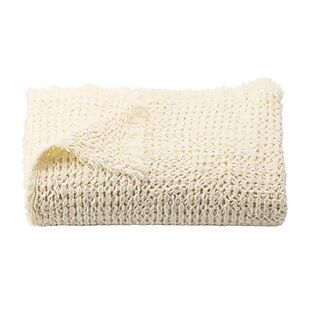 Cotton Waffle Throw Blanket $7