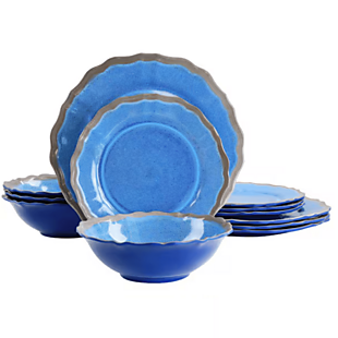 12pc Elama Dinnerware Set $24