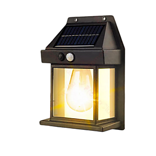 Solar Retro Wall Sconce $13