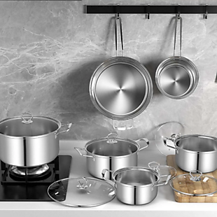 12pc Cookware Set $69 + Free Shipping