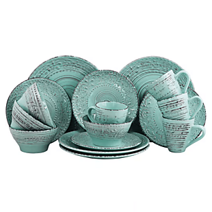 16pc Elama Malibu Dinnerware Set $50