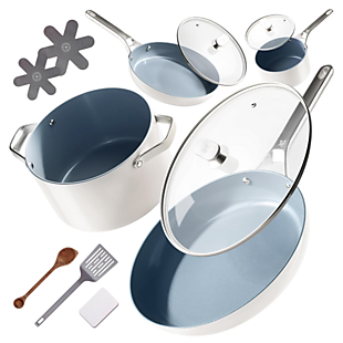 12pc Ceramic Cookware Set $80