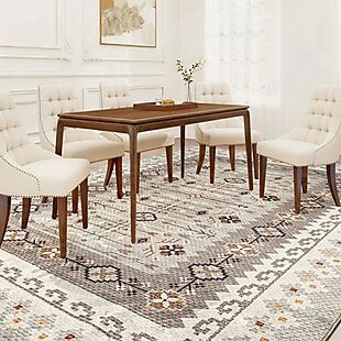 4x6 Washable Area Rug $34