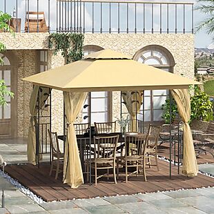 10' x 10' Canopy Tree Motif Gazebo $161