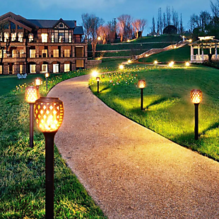 8pk Solar Flickering Flame Lights $25