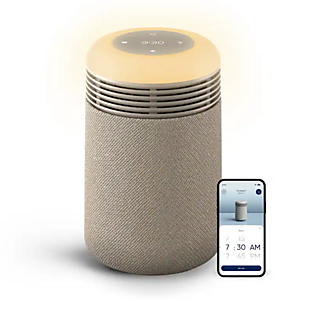 Blueair Air Purifier & Sunrise Clock $58