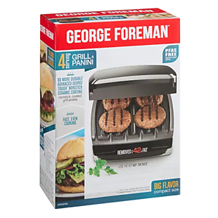 George Foreman Grill & Panini Press $30