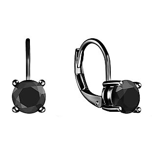 Sterling Silver & Onyx Drops, Just $17