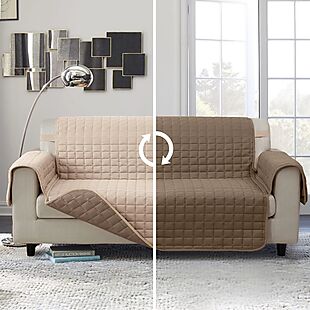 Washable Sofa Covers with Pockets for $19