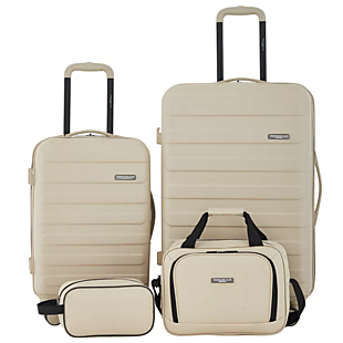 Only for Today, $90 4pc Luggage Set