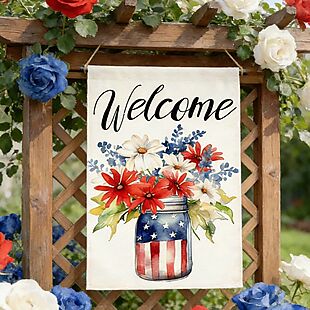 Memorial Day Garden Flag $5