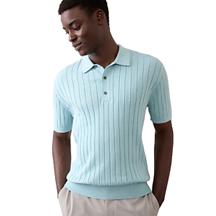BRF Ribbed Sweater Polo $17