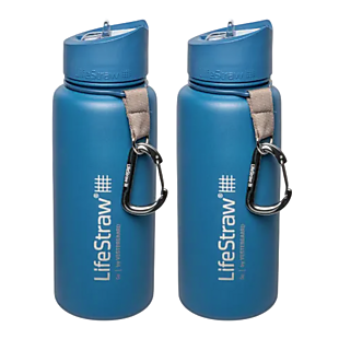 2pk Lifestraw Metal Water Bottles $40