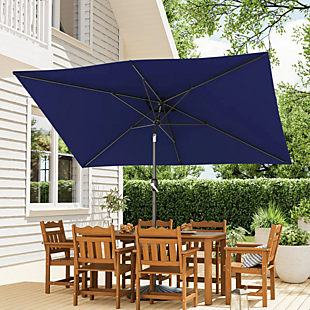 10' Rectangular Tilt Umbrella $57