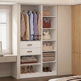 Freestanding Closet System, 50% Off