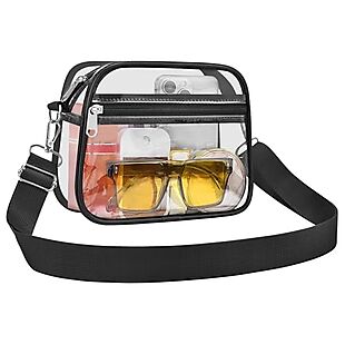 Clear Stadium Bag $10