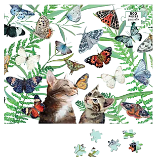 3 Greenbox 500pc Puzzles $10 ($3.33 Each)