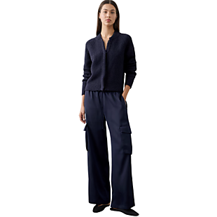 BRF Satin Cargo Pull-On Pants $13