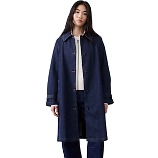 Denim Mac Coat $50 ($150 Off)