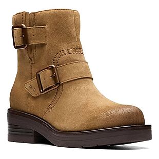 Clarks Leather Boots $41