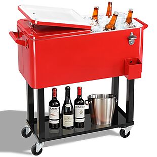 Rolling Ice Chest Cart $130